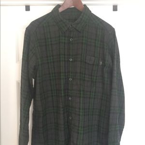 Wilder & Sons flannel button down NEVER WORN sz XL